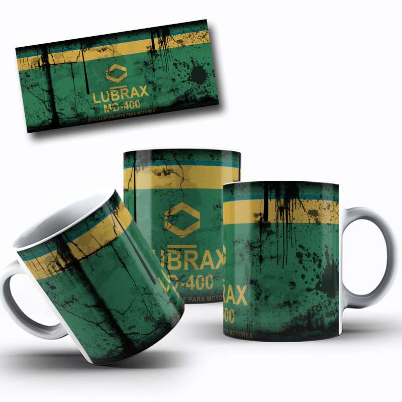Arte Para Caneca Lubrificante Para Motores 57