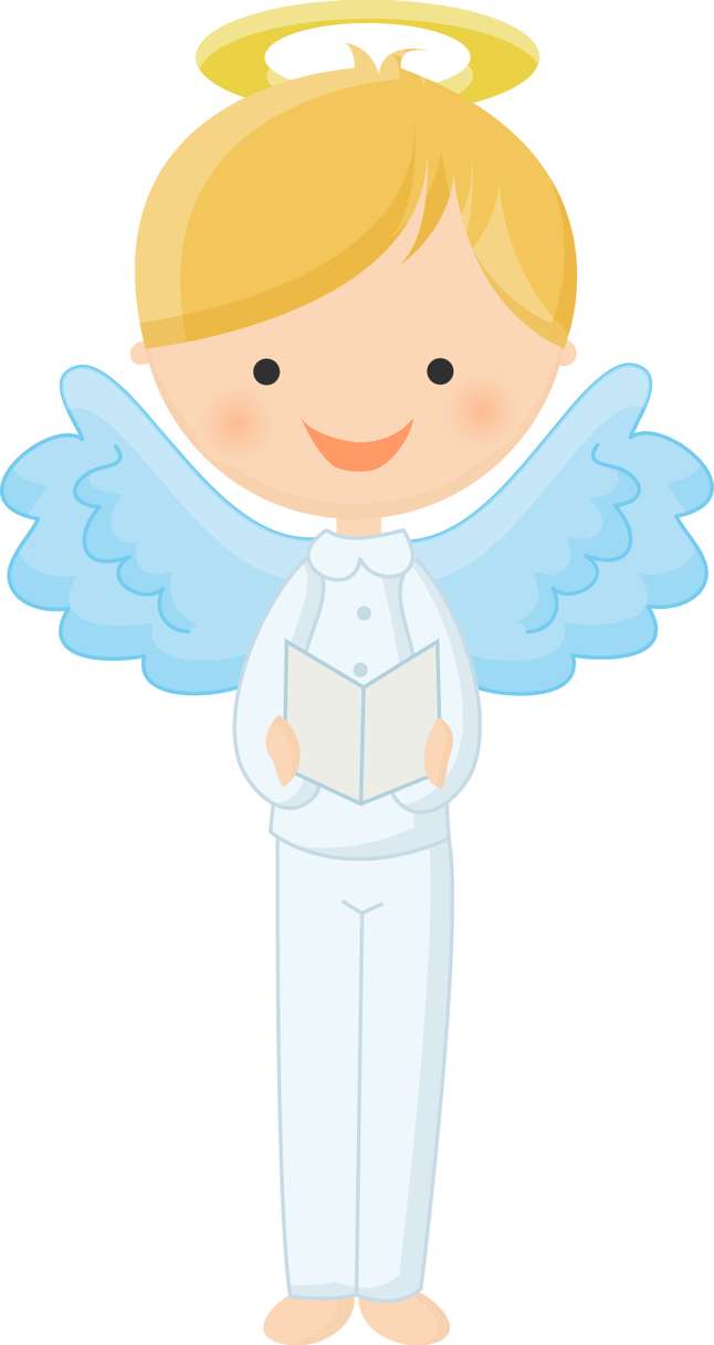 Anjo Cartoon Segurando Livro Anjo Png Grátis Para Baixar