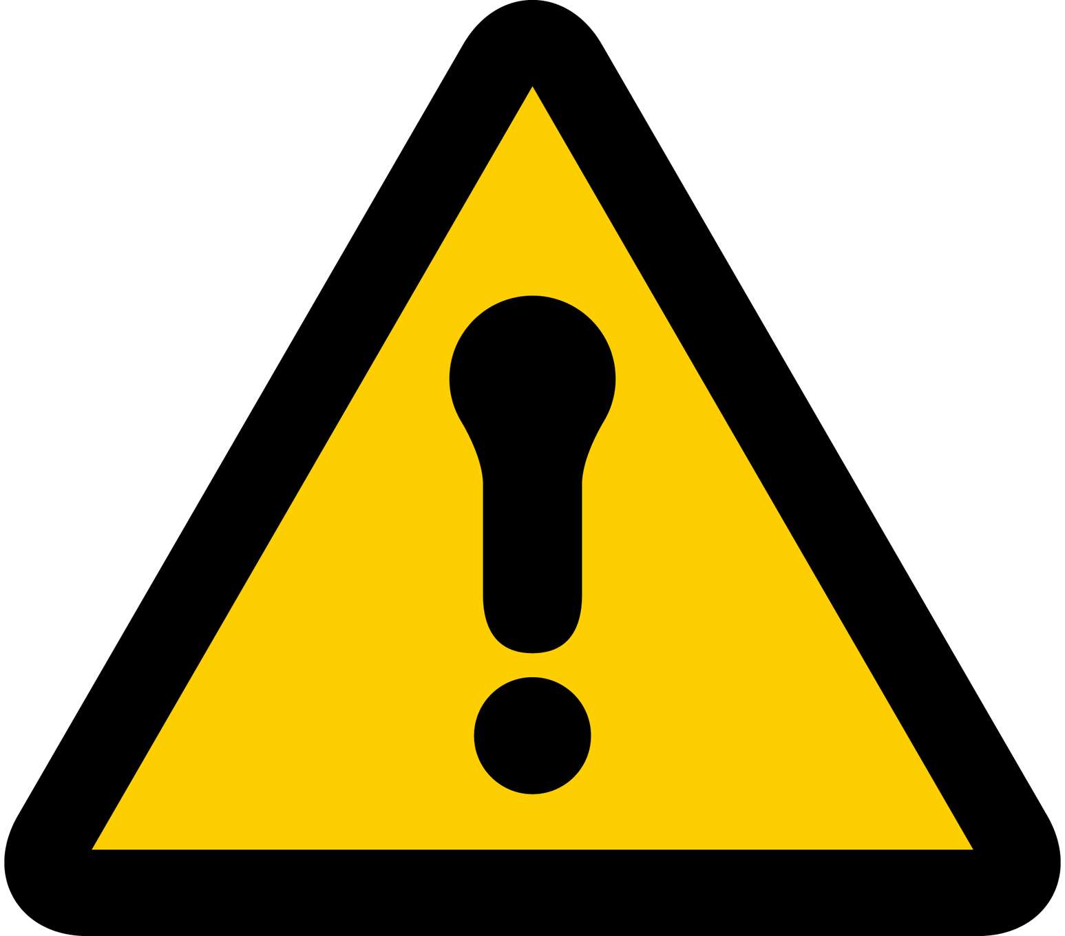 Sinal De Alerta Amarelo Segurança Png Grátis Para Baixar