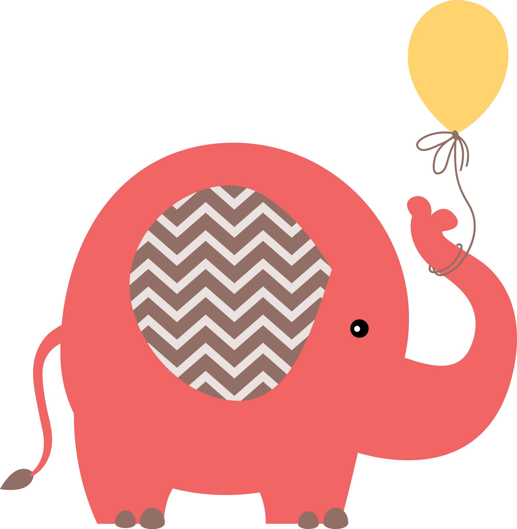 Elemento Elefante Cute Elefantinho Fofo Png (101)