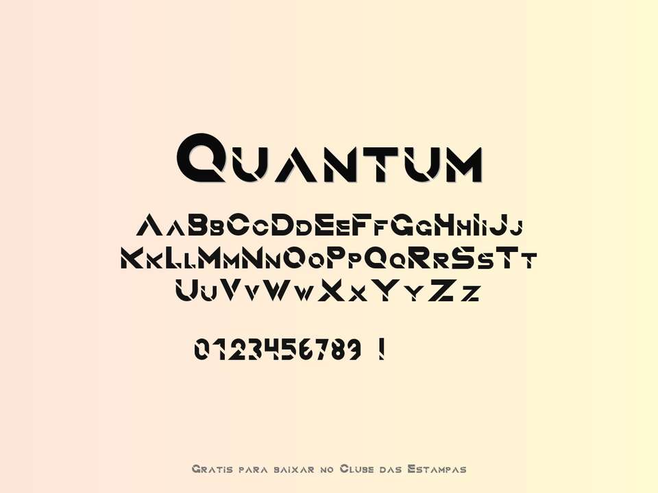 Fonte Quantum Grátis Para Baixar
