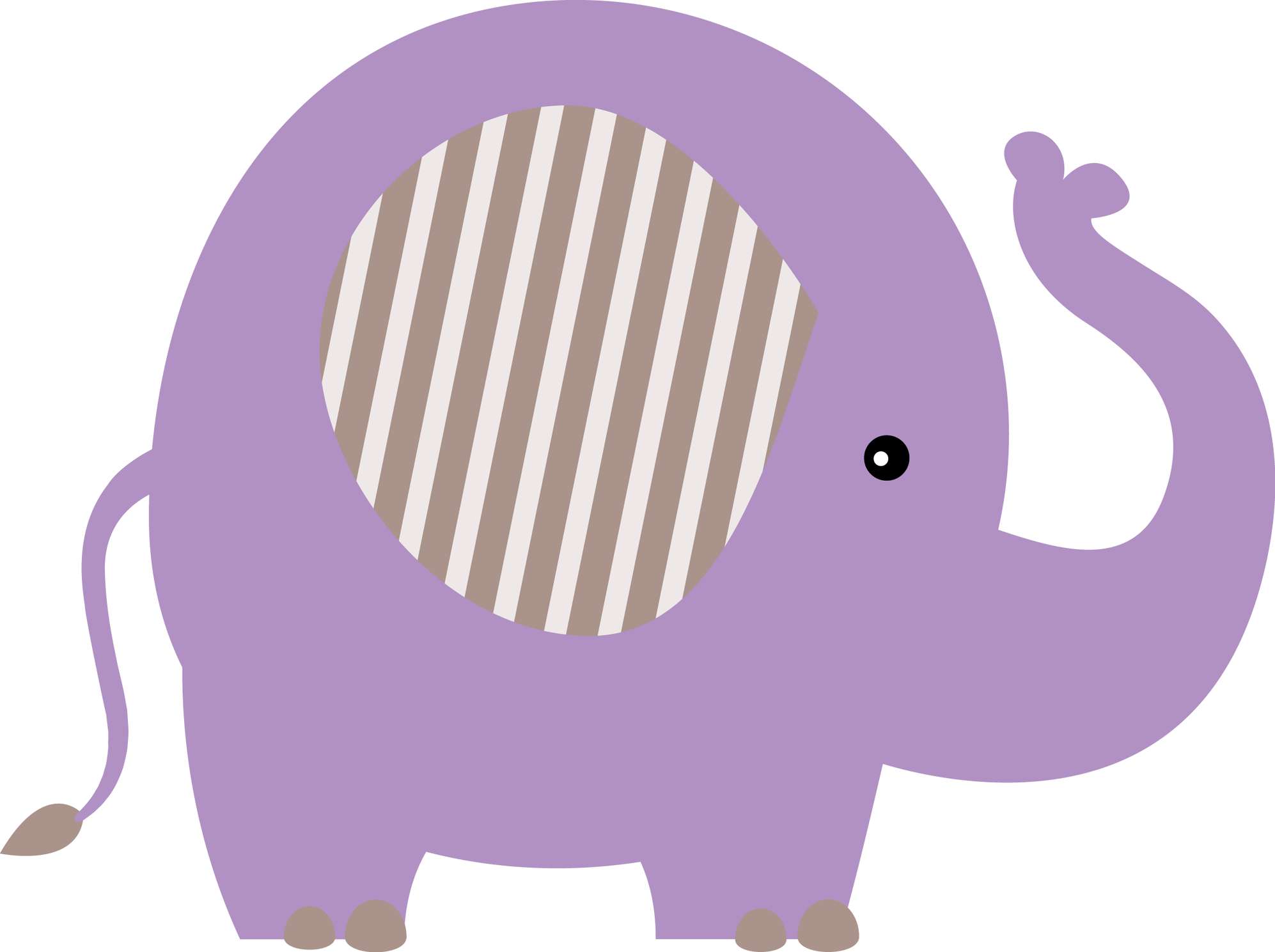 Elemento Elefante Cute Elefantinho Fofo Png (143)