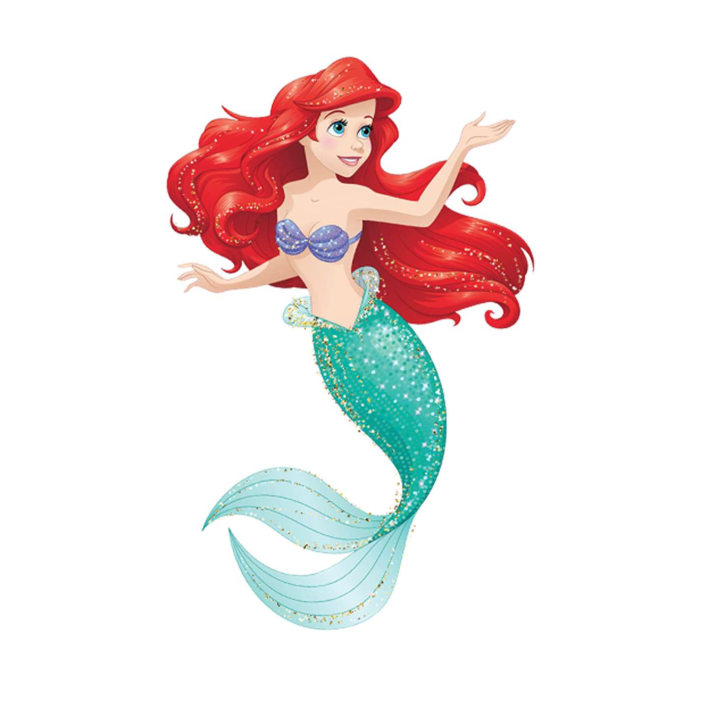 Elemento Ariel Pequena Sereia Png (10)