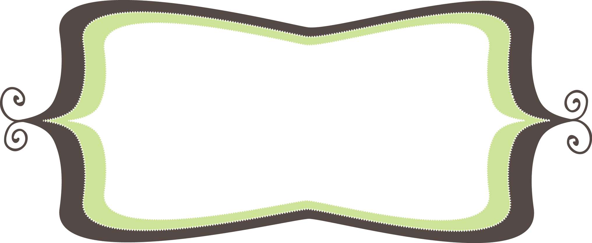 Moldura Decorativa Retangular Design Gráfico Png Grátis Para Baixar Arte