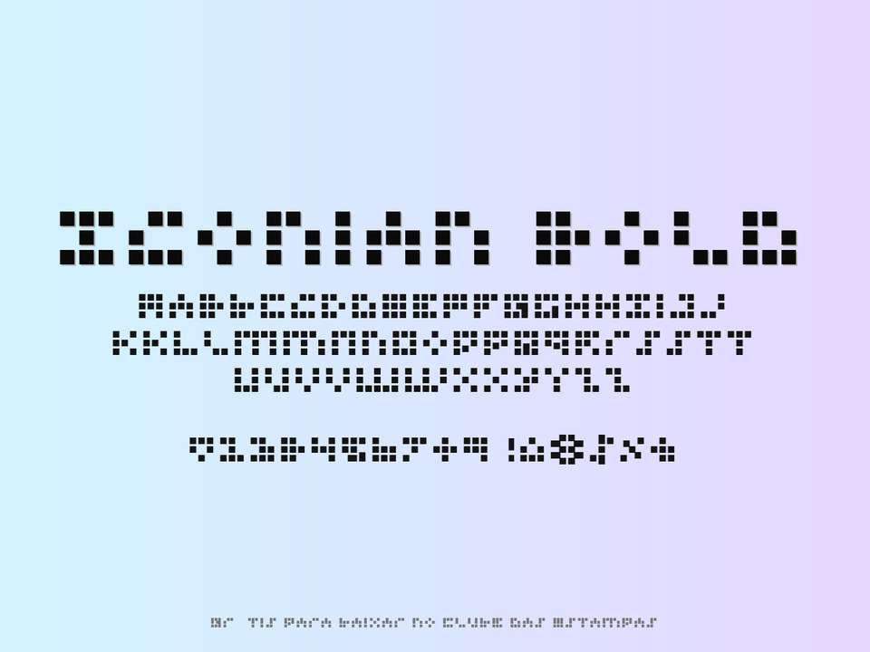 Fonte Iconian Bold Grátis Para Baixar