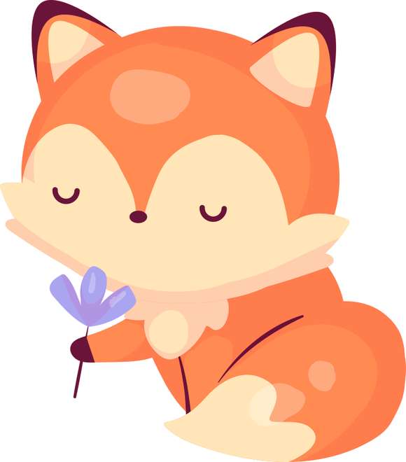 Raposa Raposinha Cute Fofo Png (18)