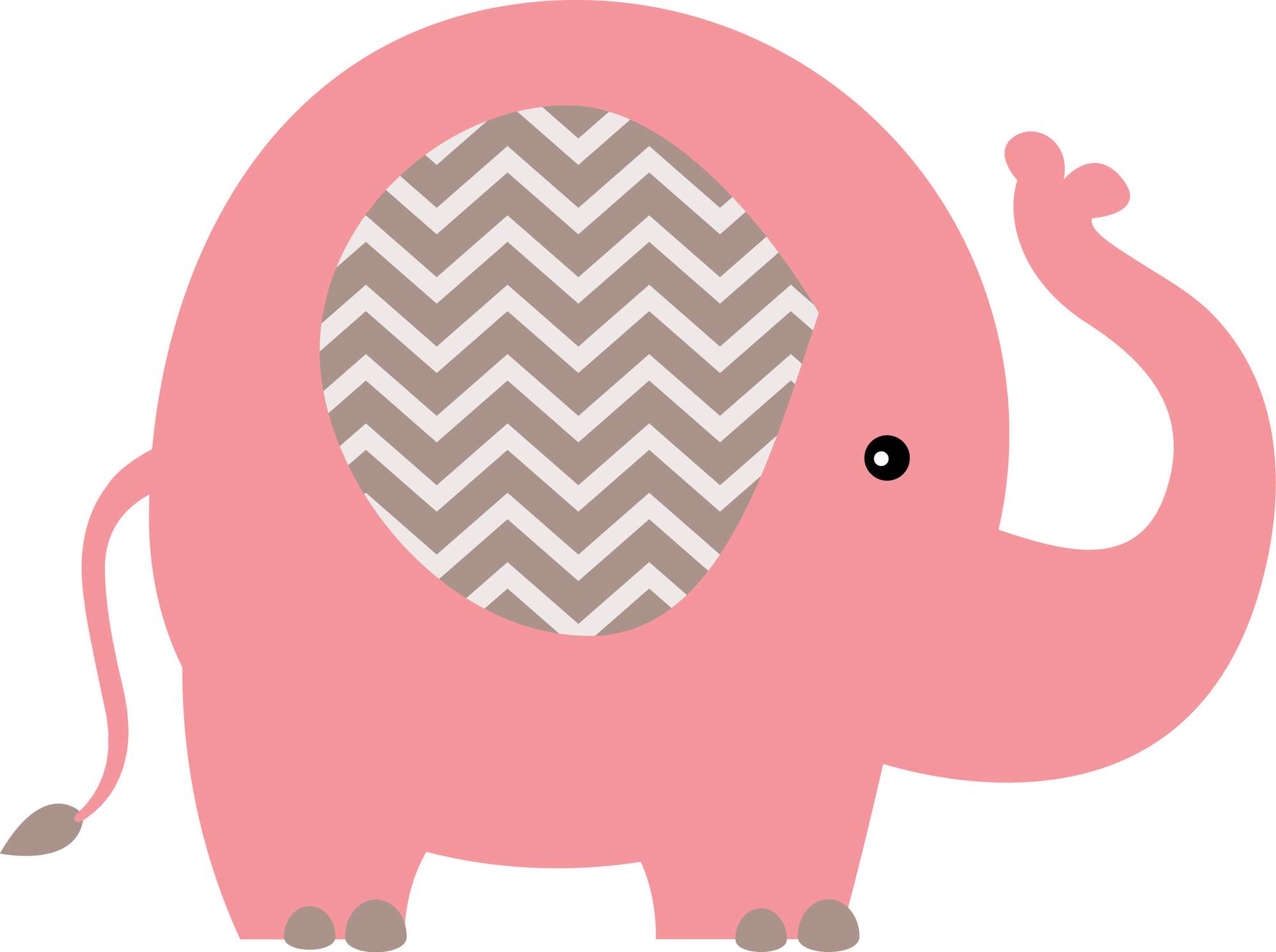 Elemento Elefante Cute Elefantinho Fofo Png (137)