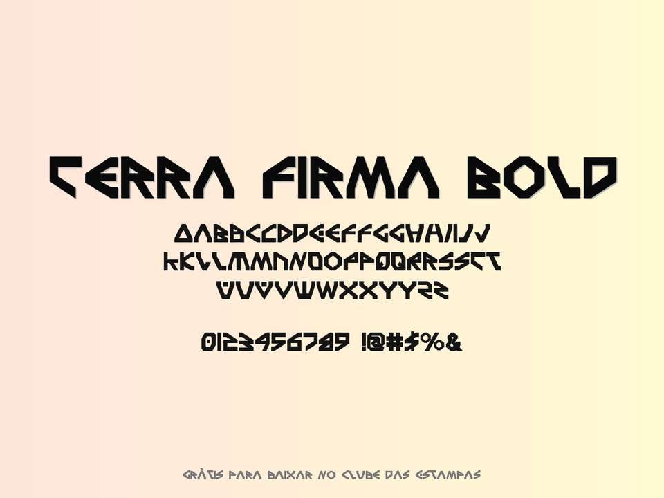 Fonte Terra Firma Bold Grátis Para Baixar