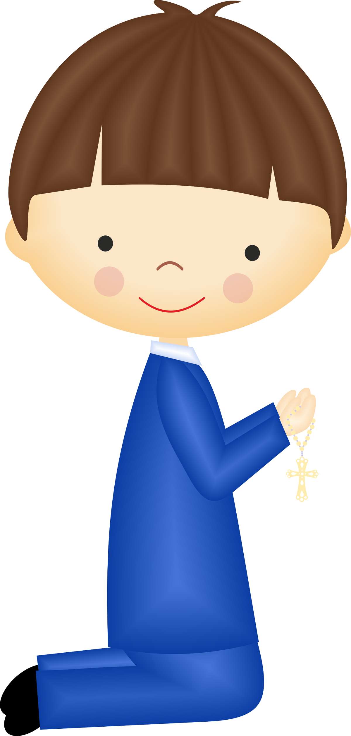 Menino Ajoelhado Com Crucifixo Religião Png Grátis Para Baixar Gold-38