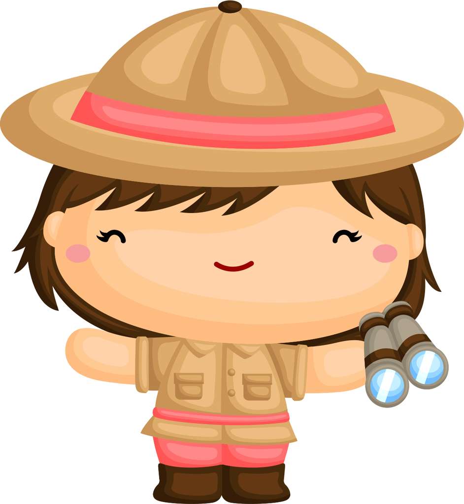 Personagem Safari Desenho 2d Png (2)