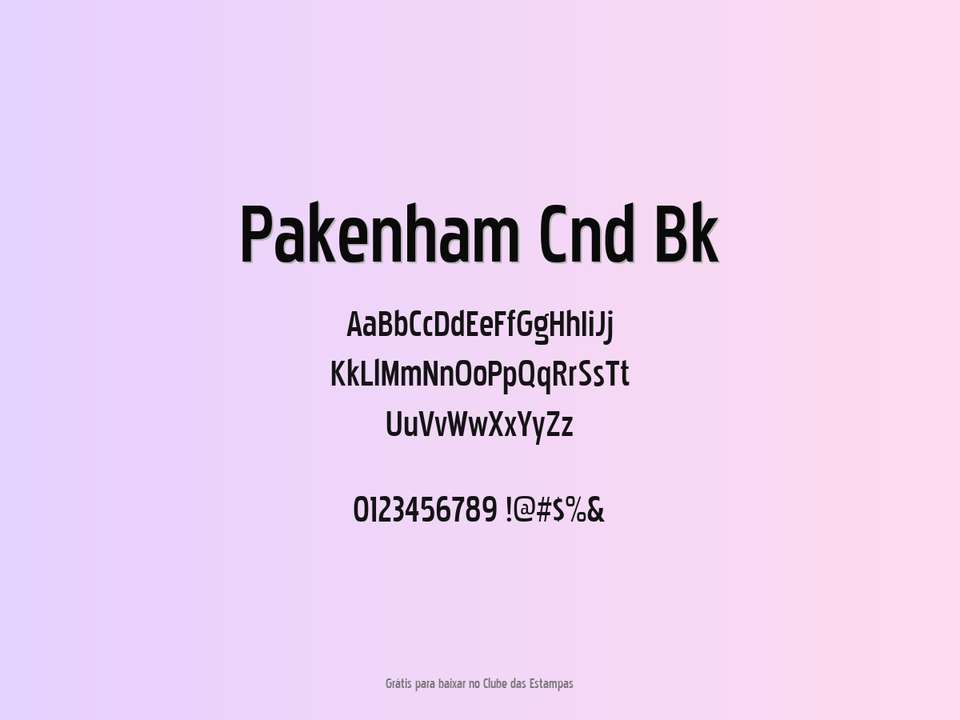 Fonte Pakenham Cnd Bk Grátis Para Baixar