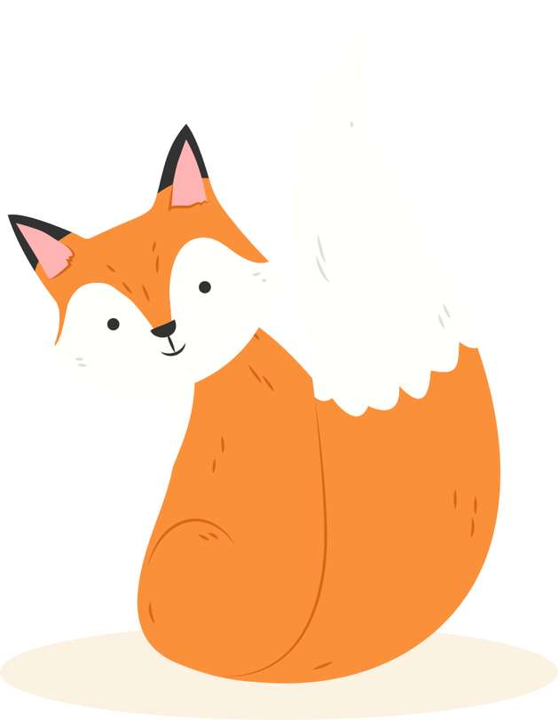 Raposa Raposinha Cute Fofo Png (1)