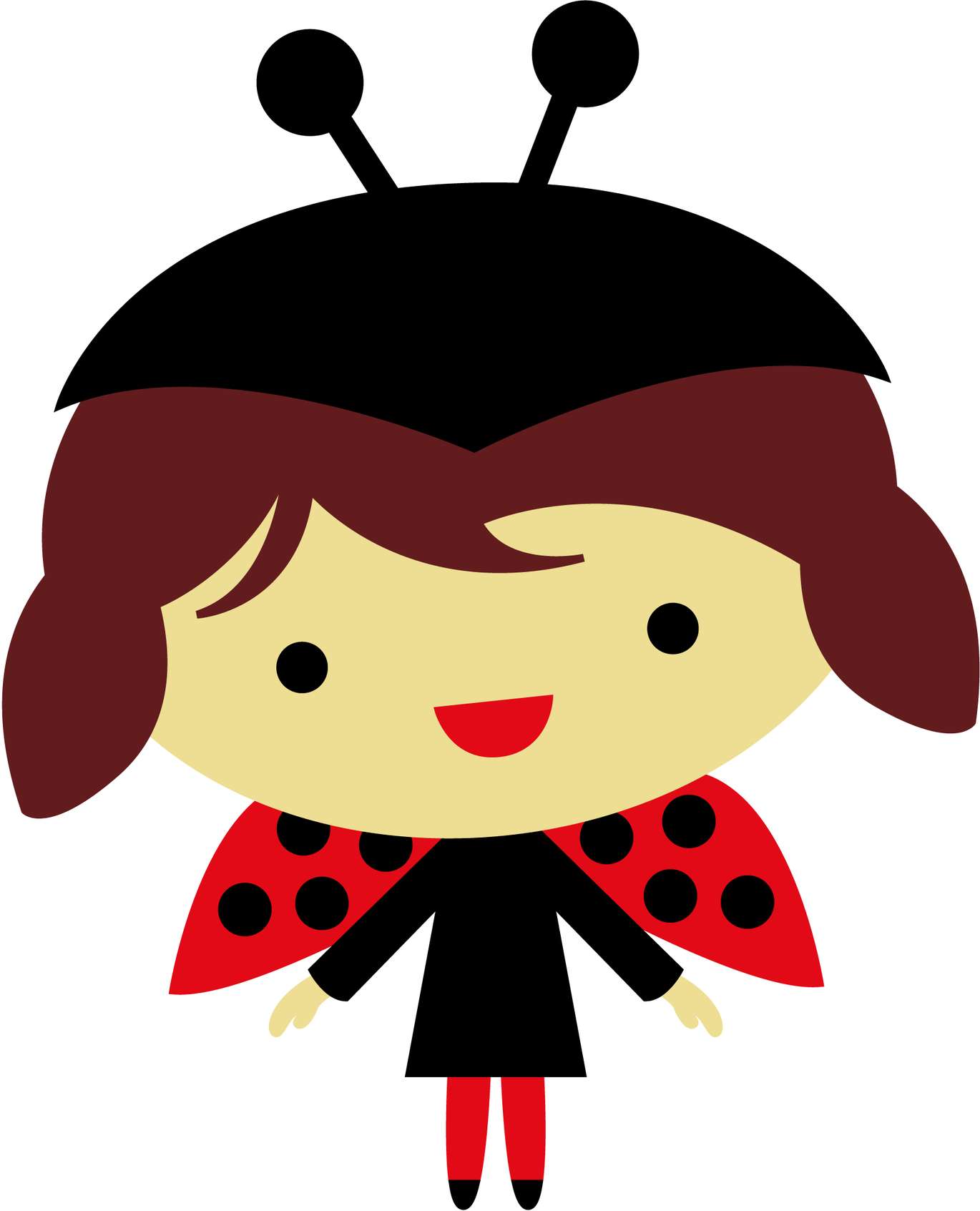 Elemento Joaninha Fofa Cute Png (61)