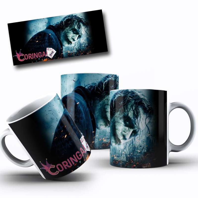 Arte Para Caneca Joker Personagem Serie Cartoon 24