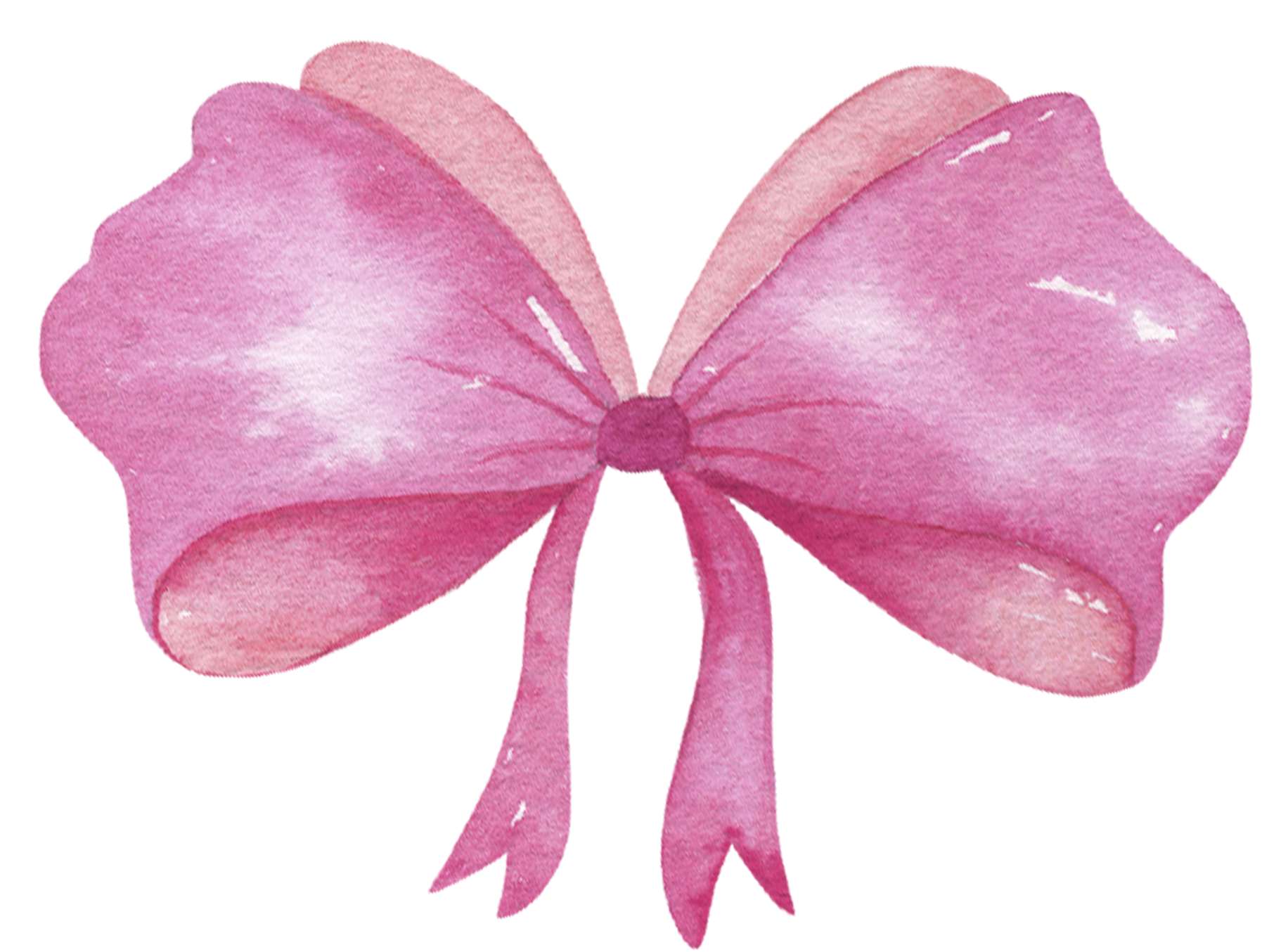 Grande Laço De Fita Rosa Decoração Png Grátis Para Baixar