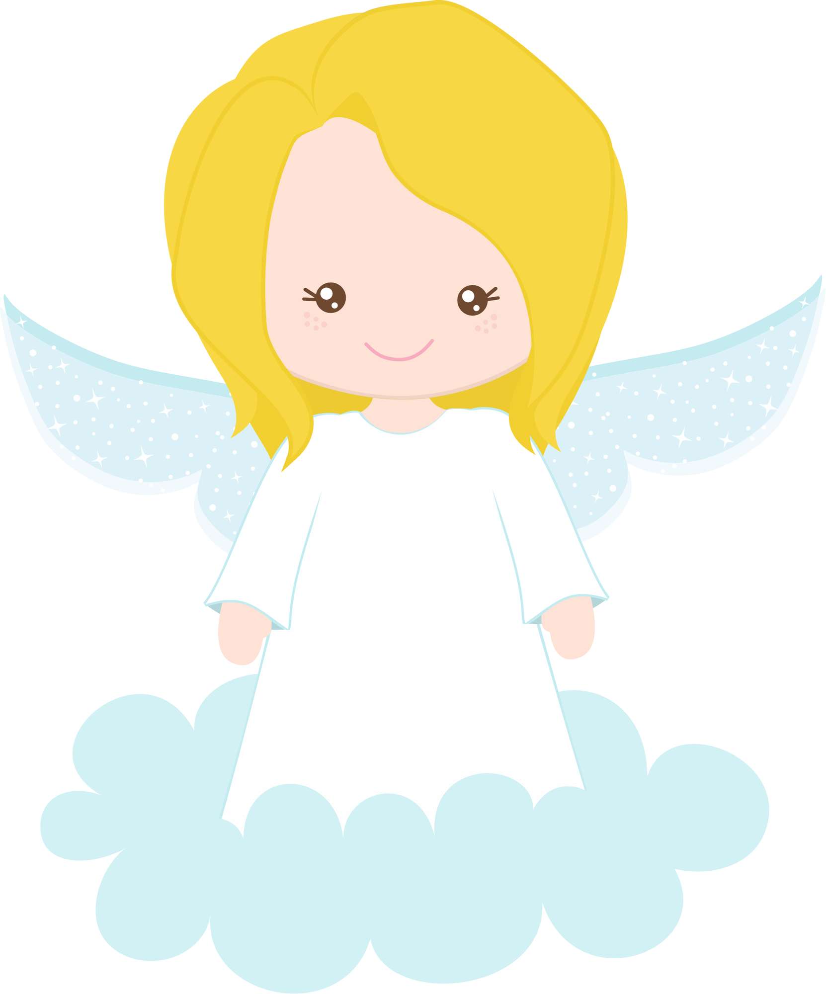 Anjo Infantil Em Nuvem Fantasia Png Grátis Para Baixar Especial-23