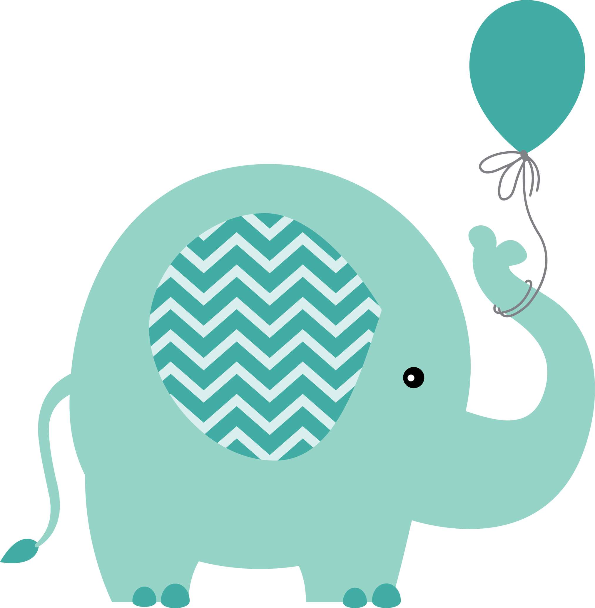 Elemento Elefante Cute Elefantinho Fofo Png (37)