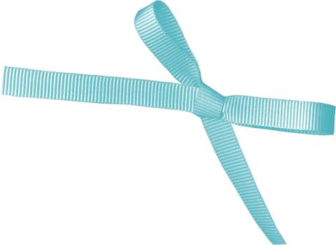 Laço De Fita Azul Claro Decoração Png Grátis Para Baixar