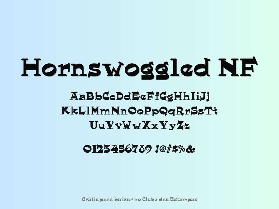 Fonte Hornswoggled Nf Grátis Para Baixar