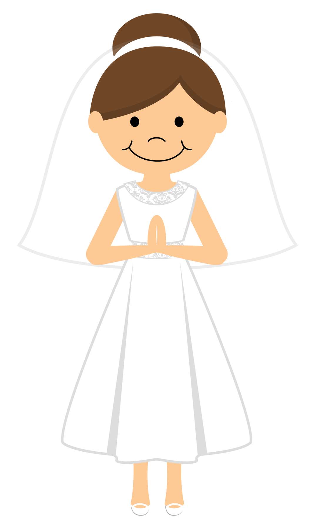 Noiva Com Véu E Vestido Casamento Png Grátis Para Baixar