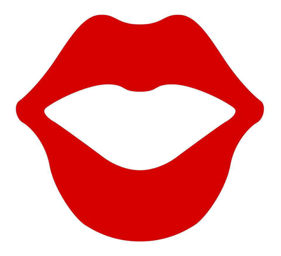 Lábios Vermelhos Estilizados Beleza Png Grátis Para Baixar Vetor