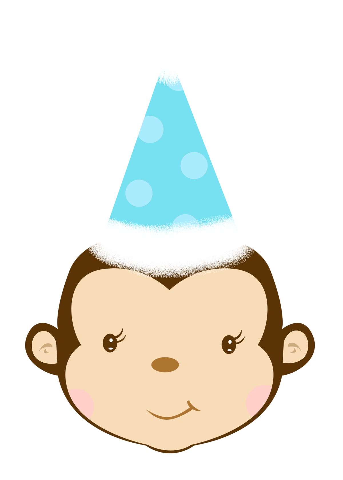 Elemento Macaco Cufe Fofo Fofa Png (23)