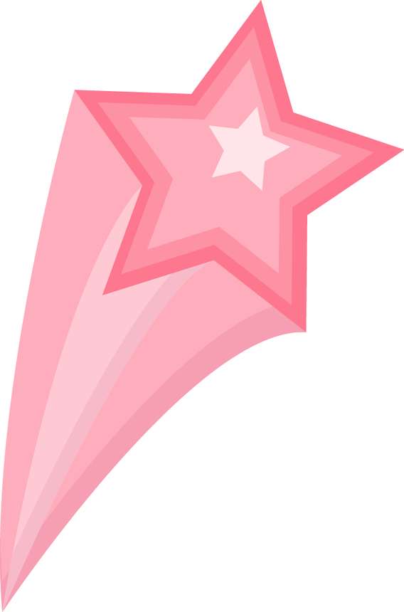 Estrela Cadente Rosa Vibrante Astronomia Png Grátis Para Baixar