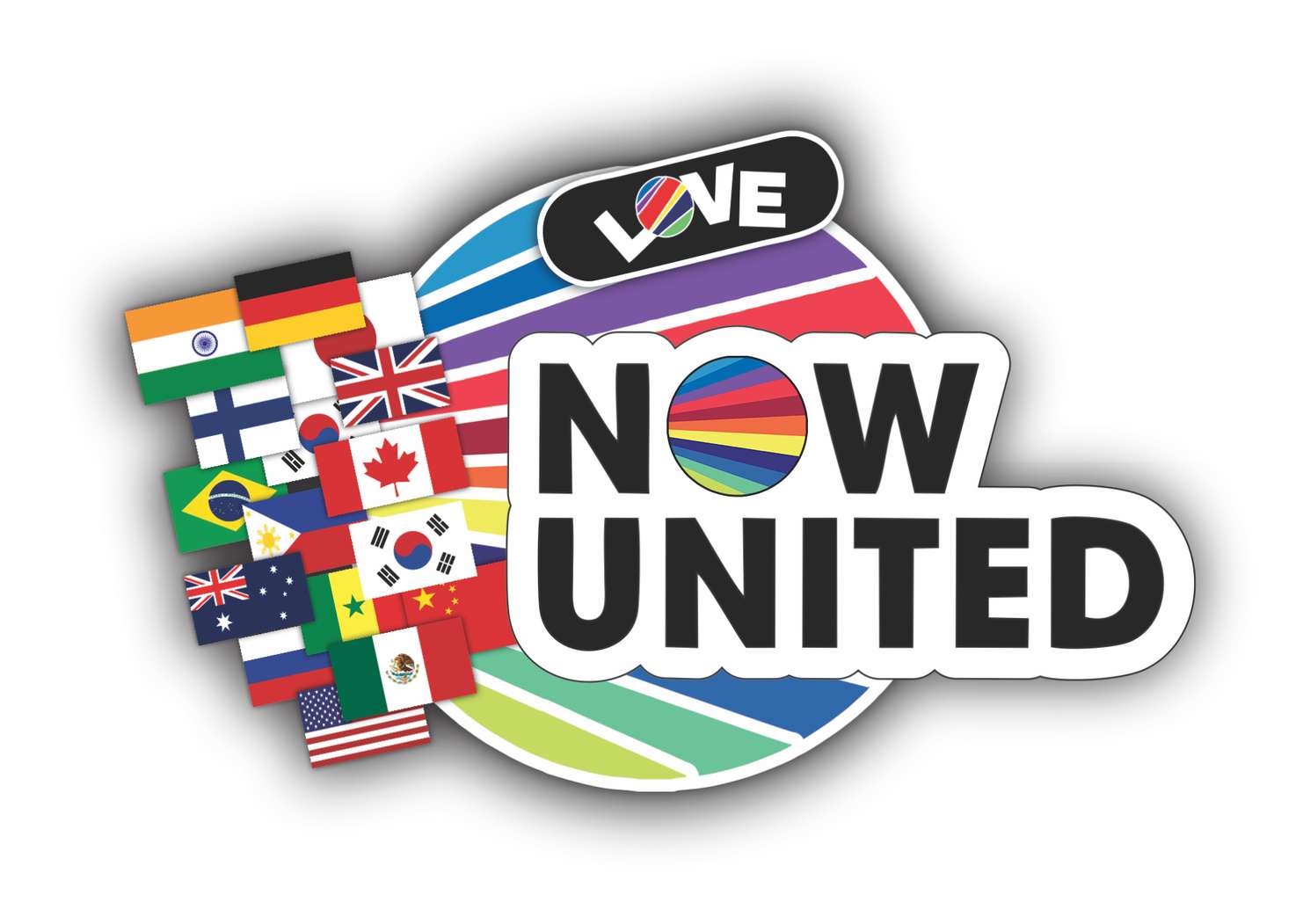 Mosaico De Bandeiras Mundiais União Global Png Grátis Para Baixar