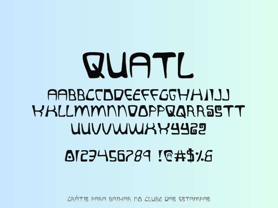 Fonte Quatl Grátis Para Baixar