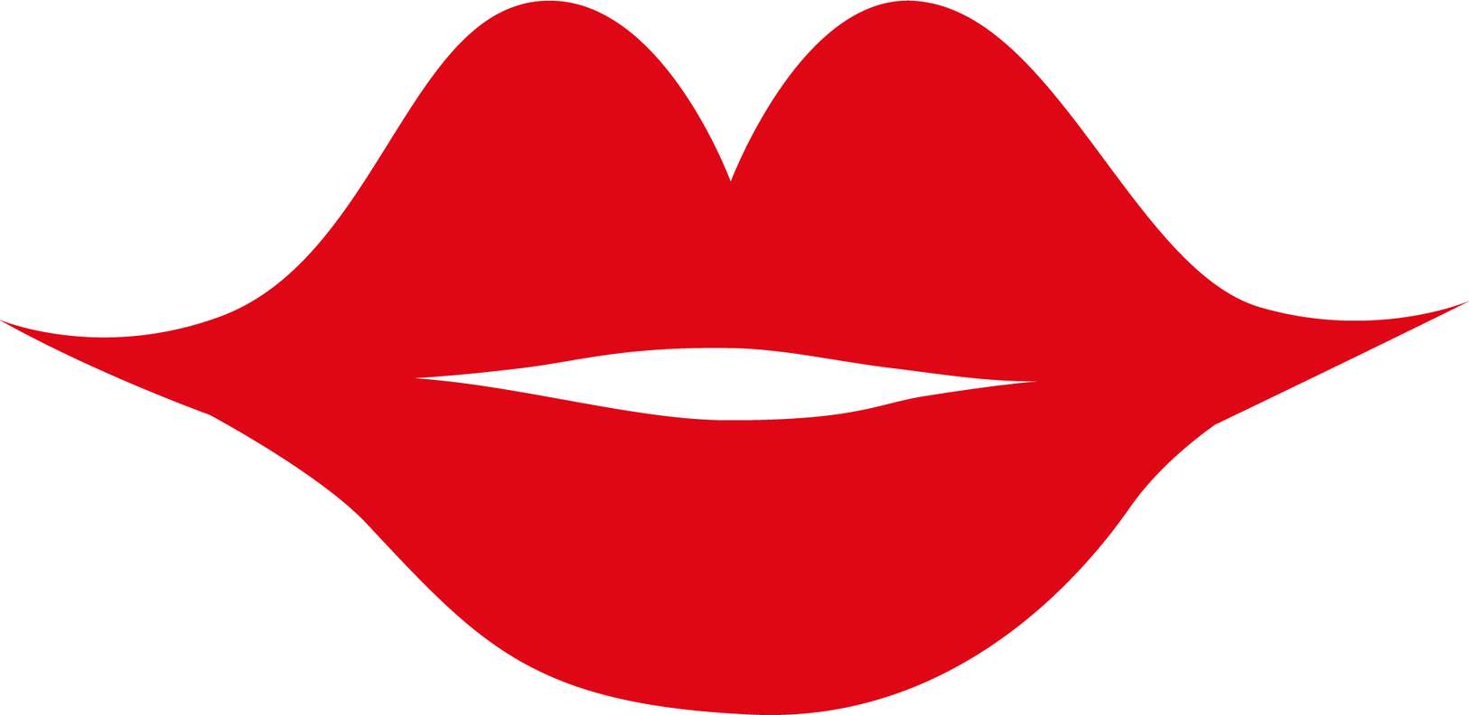 Lábios Vermelhos Estilizados Beleza Png Grátis Para Baixar Grafico