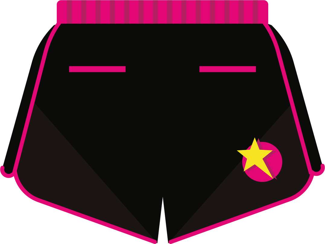 Calções Esportivos Preto E Rosa Esportes Png Grátis Para Baixar