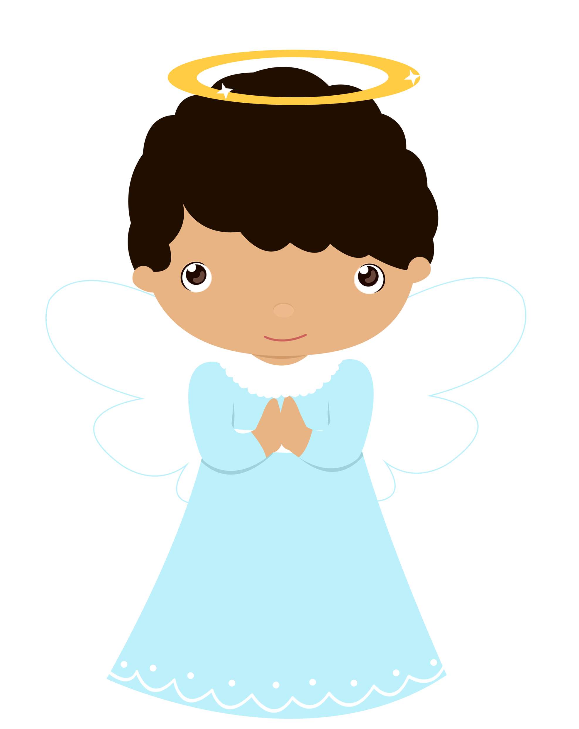Anjo Infantil Com Asas Brancas Anjo Png Grátis Para Baixar