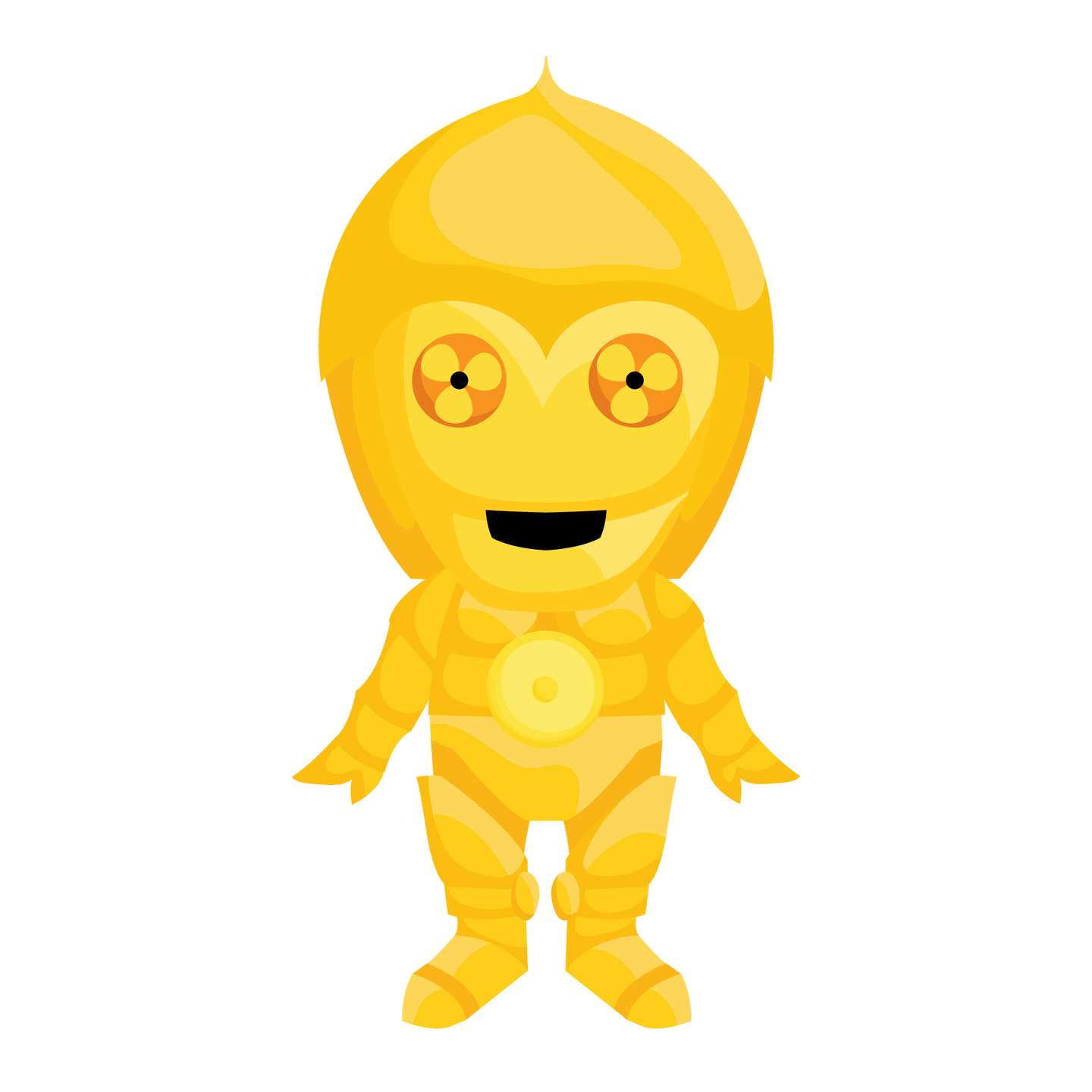 Robô Personagem Amarelo Robótica Png Grátis Para Baixar