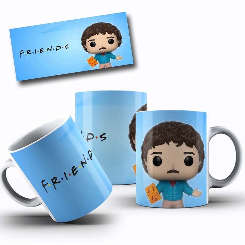 Arte Para Caneca Friends Funko (3)