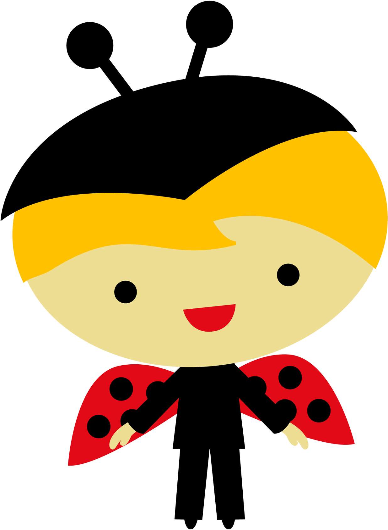 Elemento Joaninha Fofa Cute Png (63)