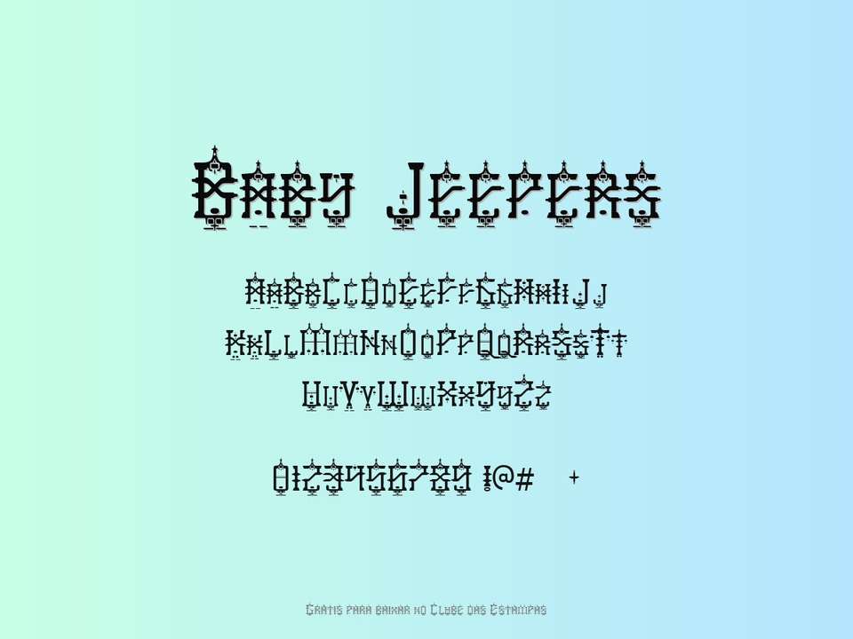 Fonte Baby Jeepers Grátis Para Baixar
