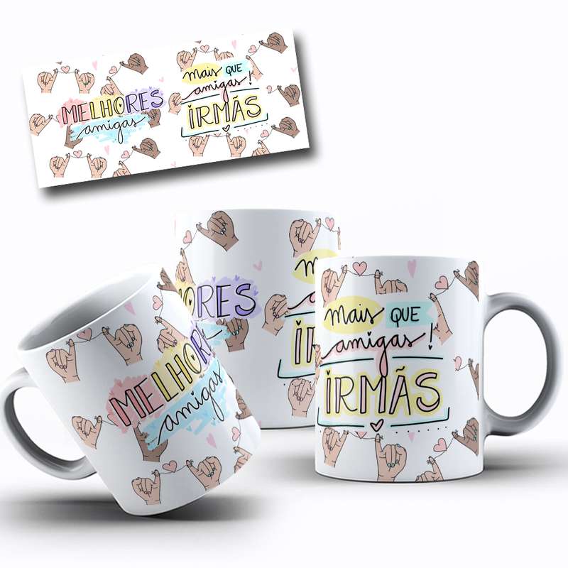 Arte Pra Caneca Amizade (13)