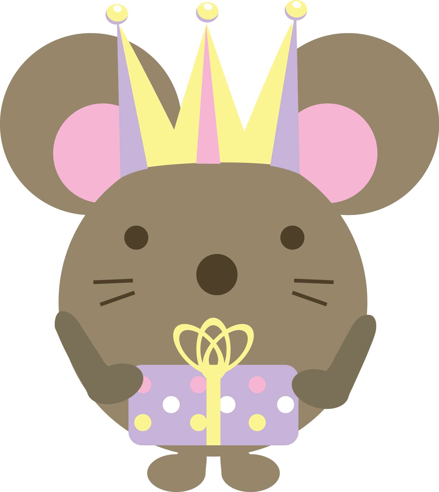 Elemento Ratinho Rato Fofo Cute Png (5)