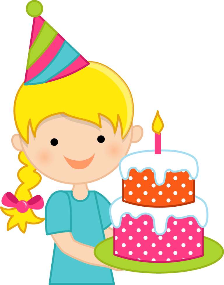 Elemento Menina Aniversário Png (1)