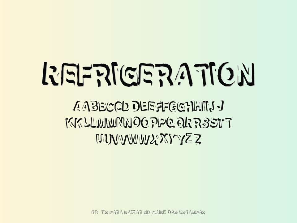 Fonte Refrigeration Grátis Para Baixar