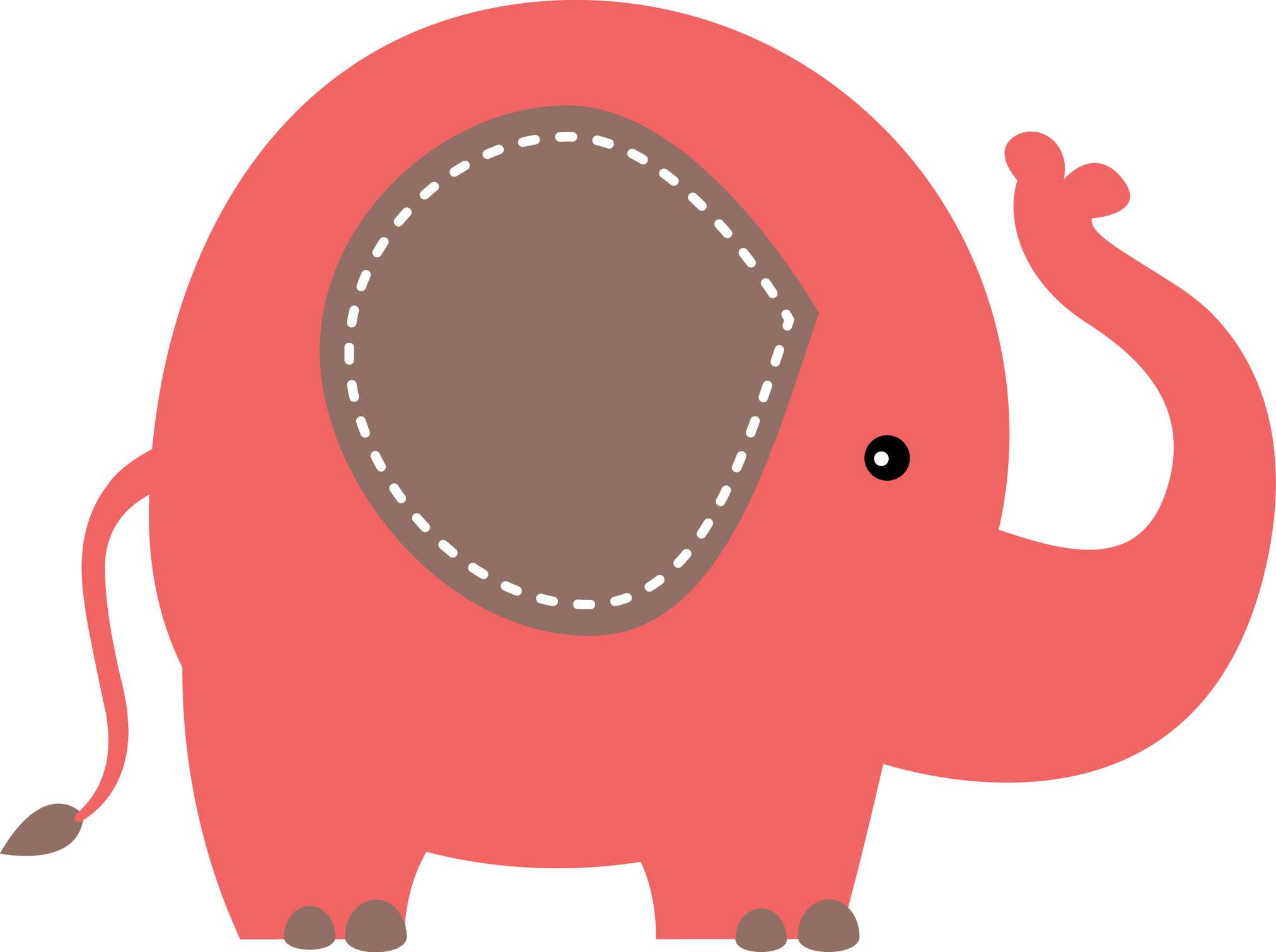 Elemento Elefante Cute Elefantinho Fofo Png (99)