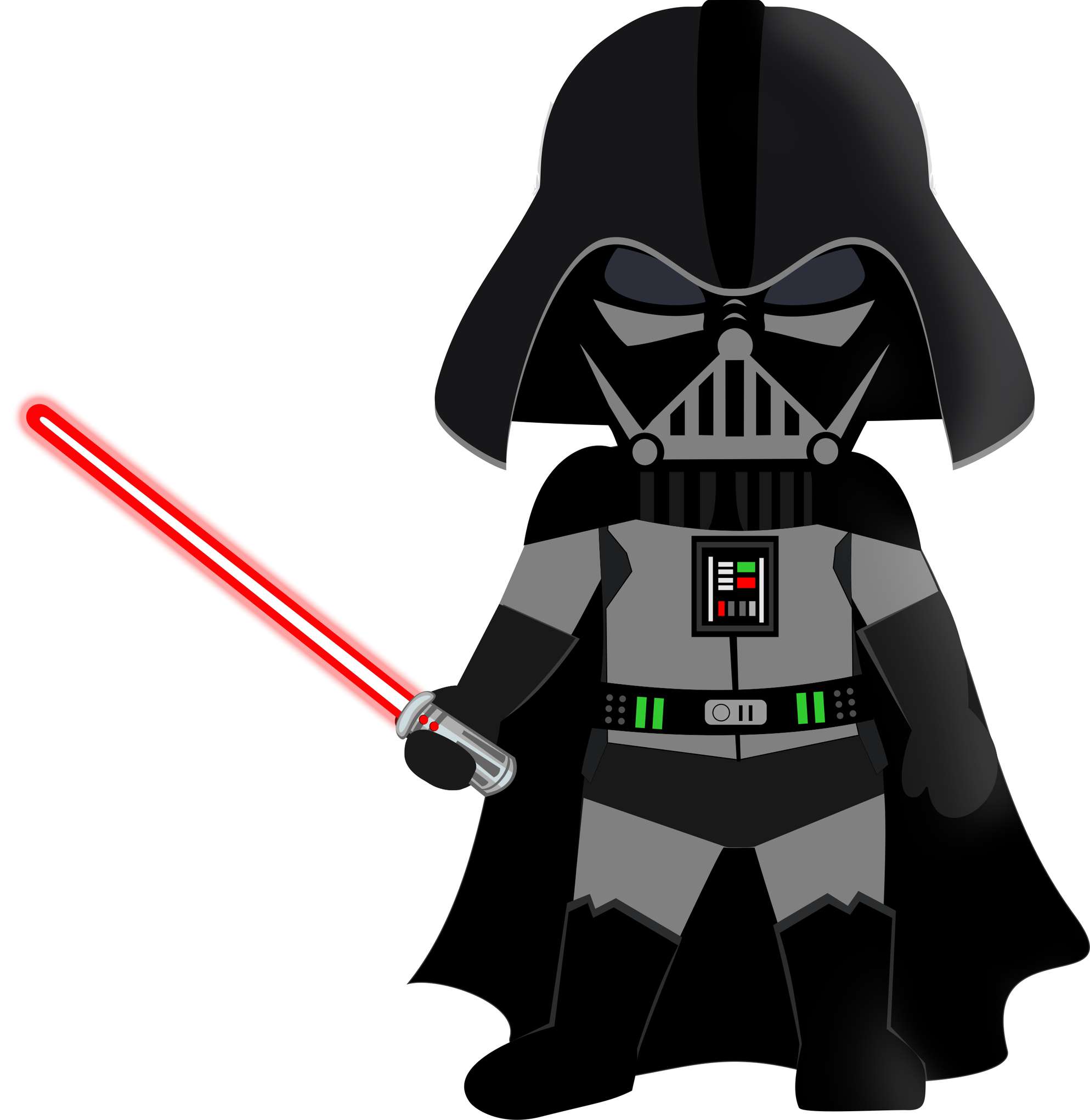 Darth Vader Com Sabre Laser Ficção Científica Png Grátis Para Baixar Arte
