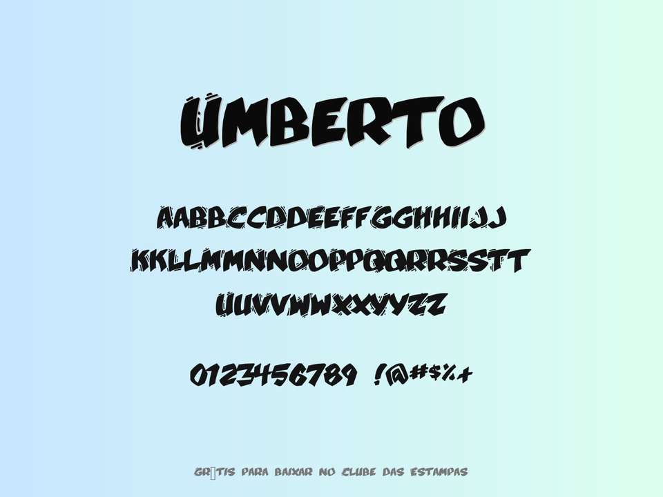 Fonte Umberto Grátis Para Baixar