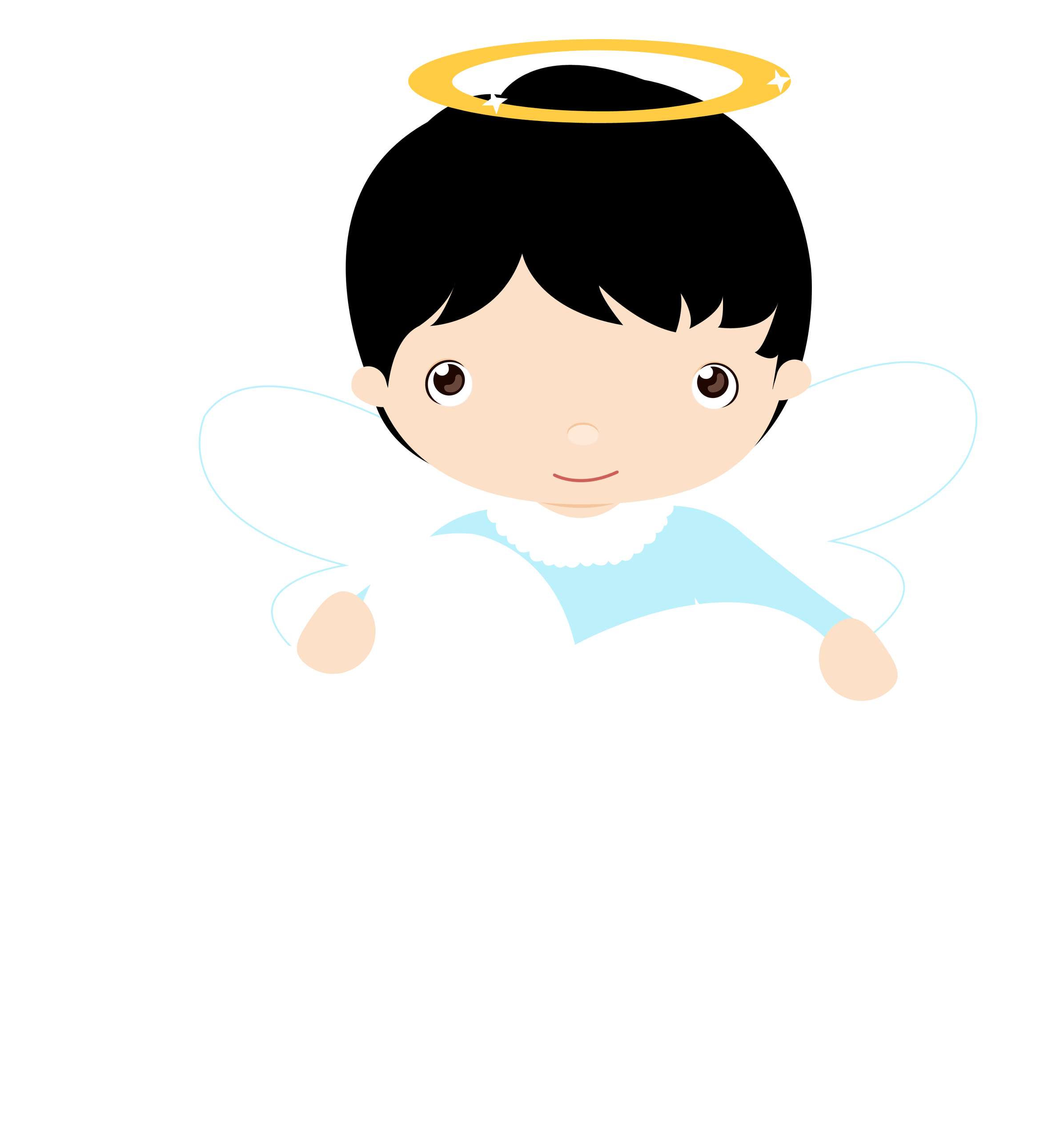 Anjo Infantil Em Nuvem Anjos Png Grátis Para Baixar
