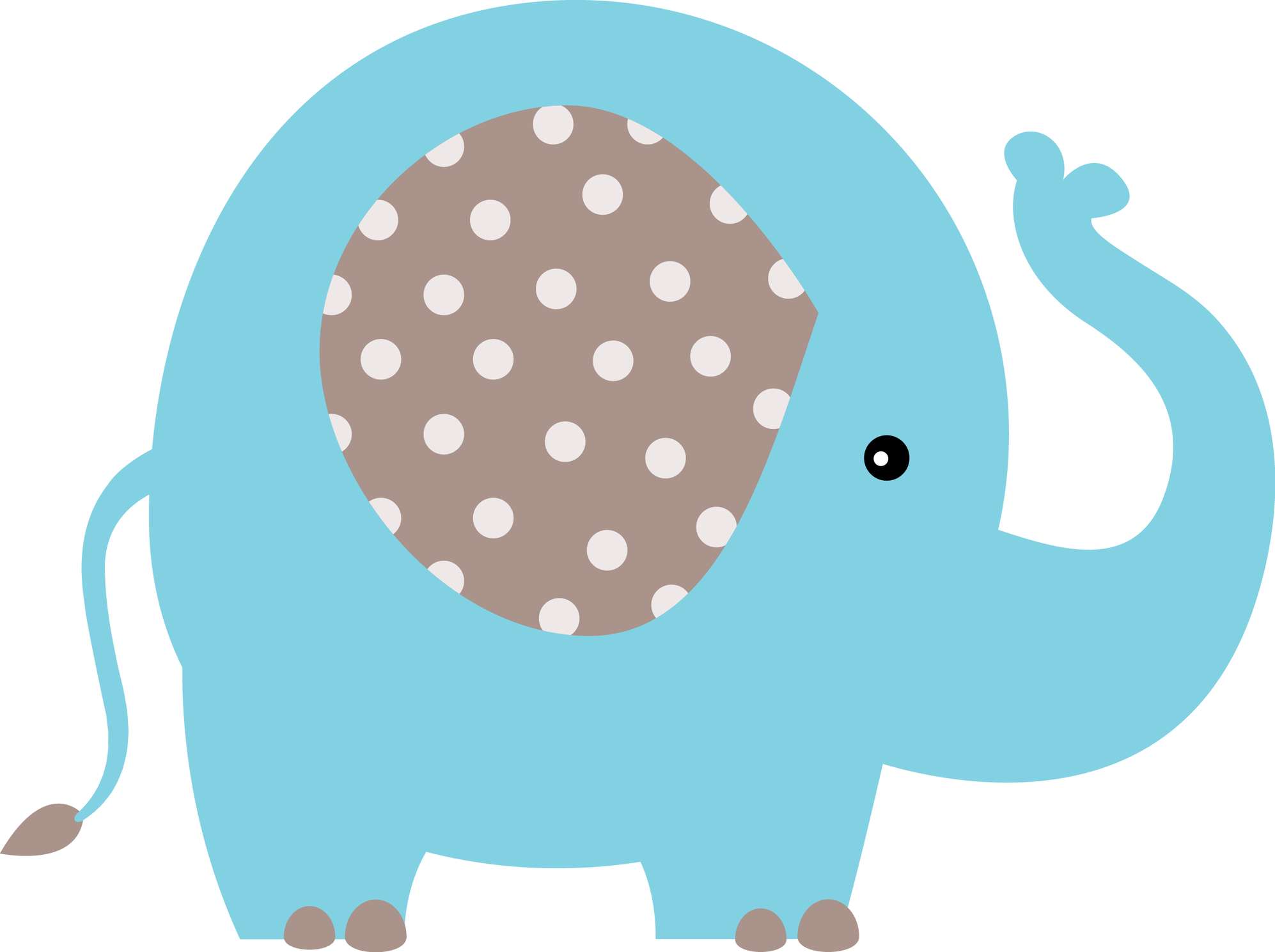 Elemento Elefante Cute Elefantinho Fofo Png (151)