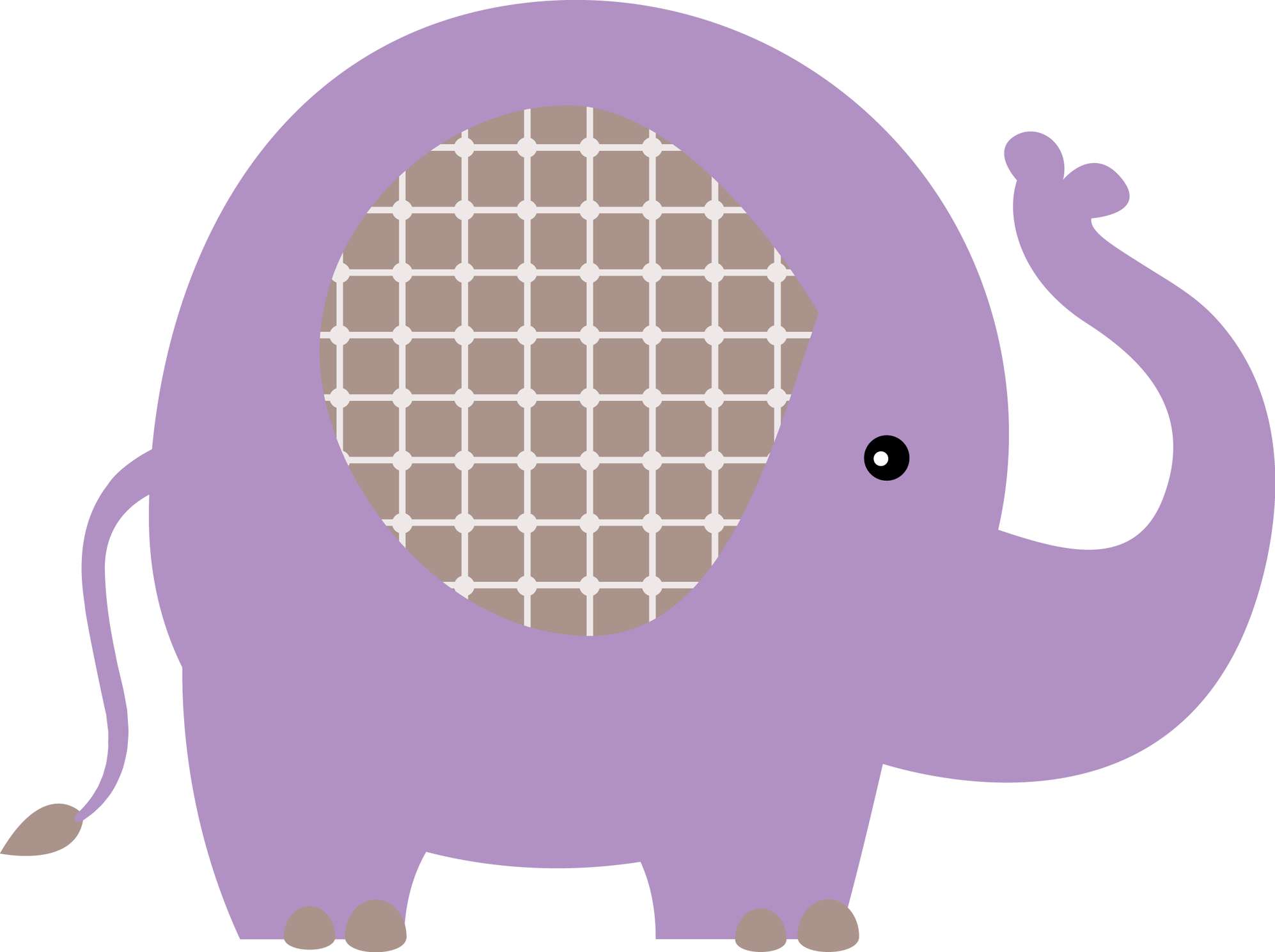 Elemento Elefante Cute Elefantinho Fofo Png (145)