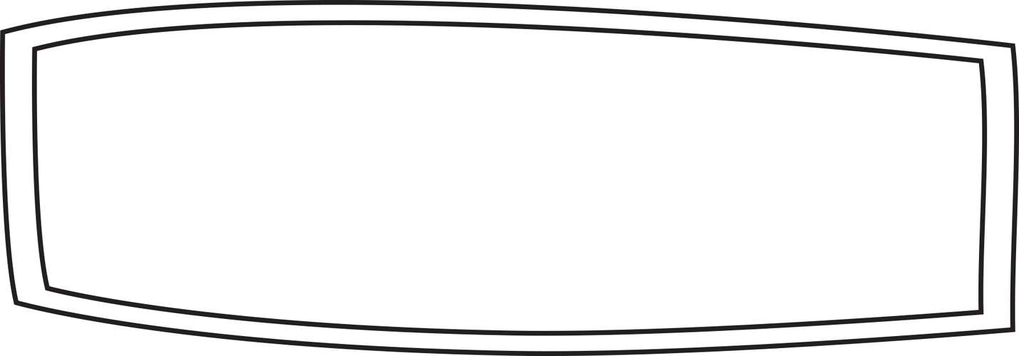 Moldura Retangular Com Cantos Arredondados Design Gráfico Png Grátis Para Baixar