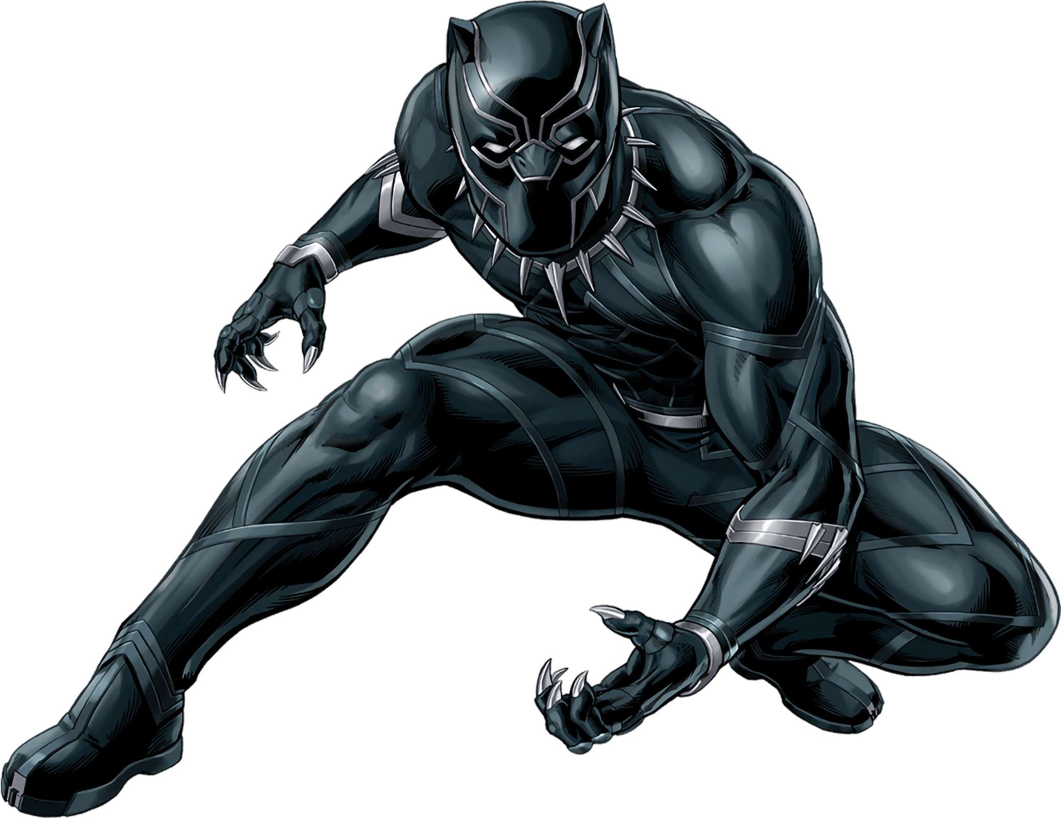 Pantera Negra Traje Combate Super Heróis Png Grátis Para Baixar