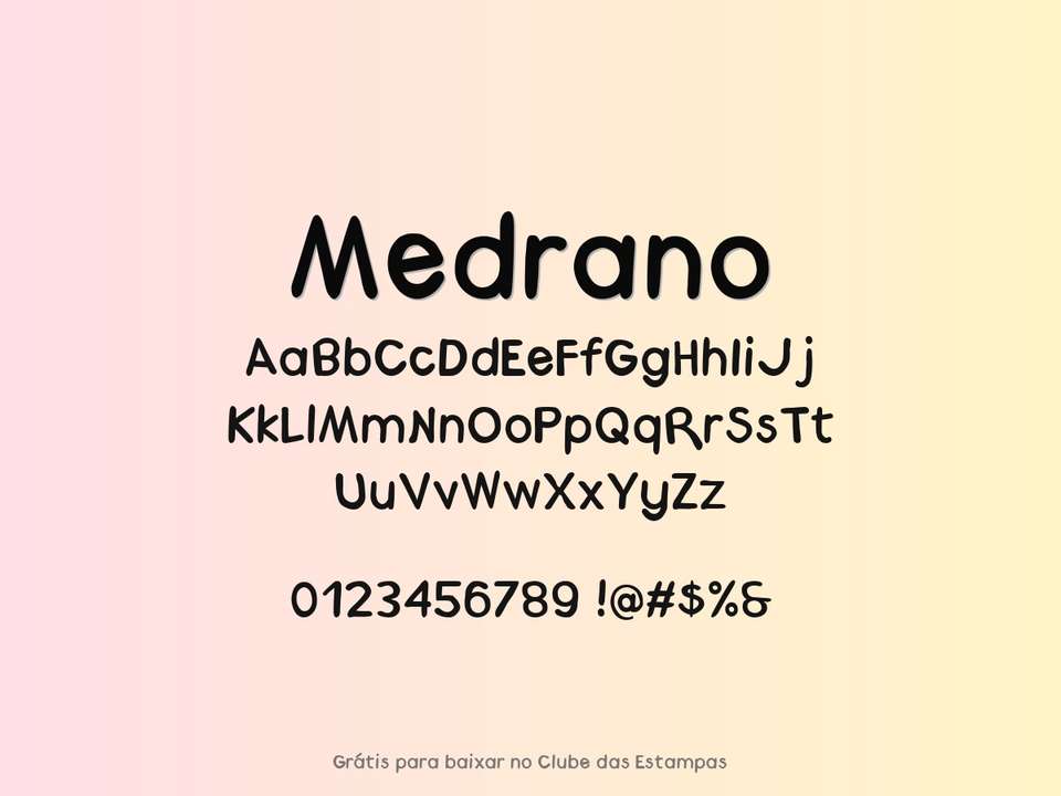 Fonte Medrano Grátis Para Baixar