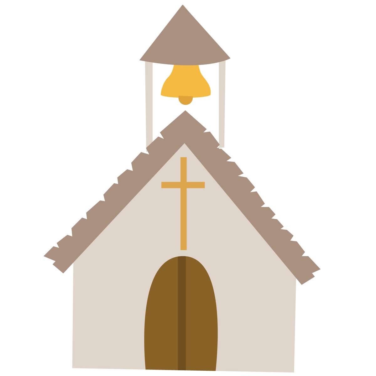 Igreja Estilizada Com Campanário Religião Png Grátis Para Baixar